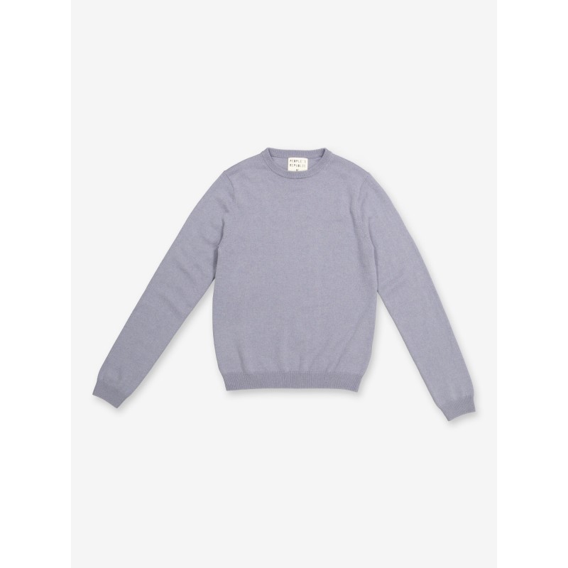 Womens Roundneck - Oyster - Peoples Republic of cashmere