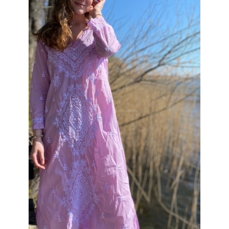 At deaktivere gips møl Long Goa Lilac Dress Style no. N21-07EL-744