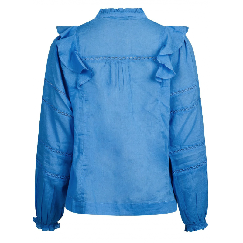 Aroma S Voile Blouse - 140 Blue