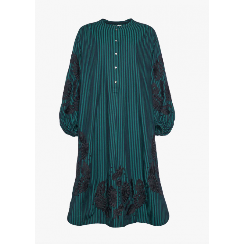 Rikke Organic Cotton Stripe Shirt Dress 
