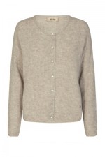 Almine Knit Cardigan - 174 Feather Gray
