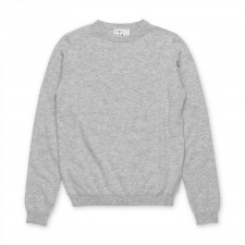 Womens Roundneck - ash grey fra Peoples Republic of cashmere 