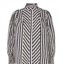 Odine Stripe Shirt Black / Co'couture