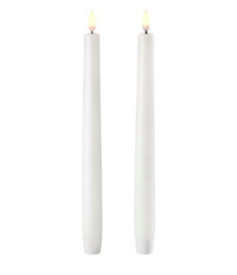 Taper LED Candle 2,4 x 25,2 cm (Twin Pack) UYUNI