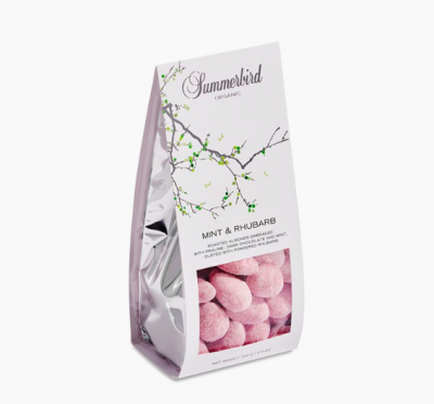 Påskechokolade Mandler - Mint & Rhubarb fra Summerbird 