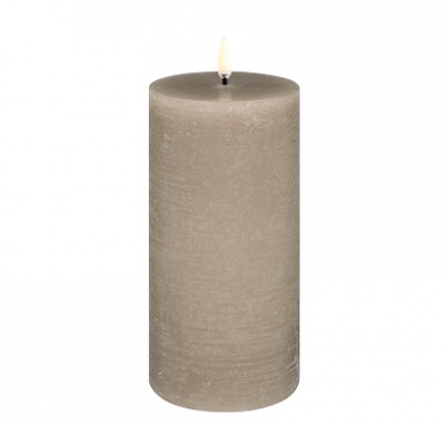 Pillar Candle 7,8 x 15,2 cm / Sandstone