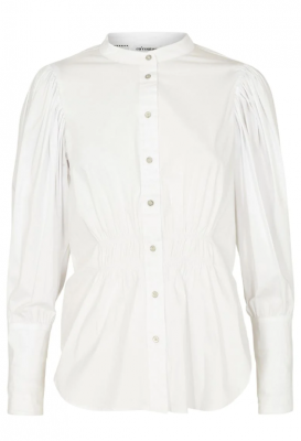 Annah elastic shirt - Hvid