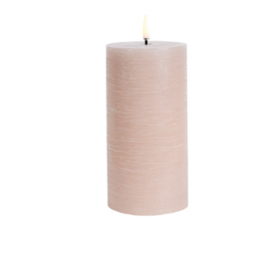 Pillar Candle, 7,8 x 10,1cm, Beige / Uyuni