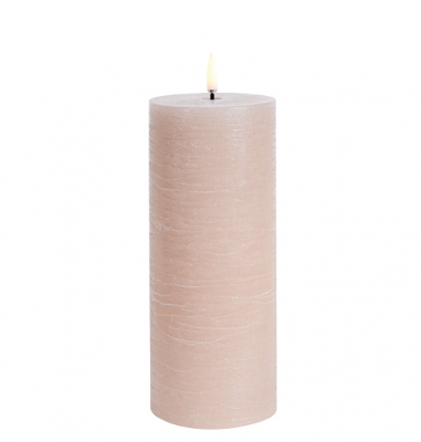 Pillar Candle, 7,8 x 20,3cm, Beige / Uyuni