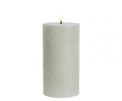 Pillar Candle, 7,8 x 20,3cm, Dusty Green / Uyuni 