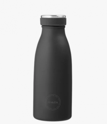 Drikkeflaske – Matte Black - 350ML / Aya&Ida
