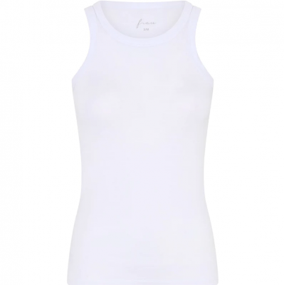 Lucca cashmere tank top - Bright White
