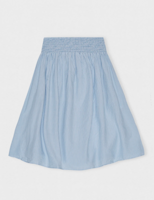 Laura skirt - Blue/white stripe