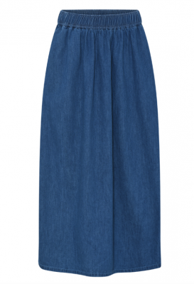 Helsinki denim ankle skirt - Clear Blue Denim