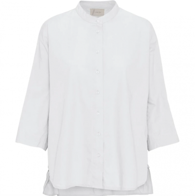 Seoul kort skjorte - Bright white 
