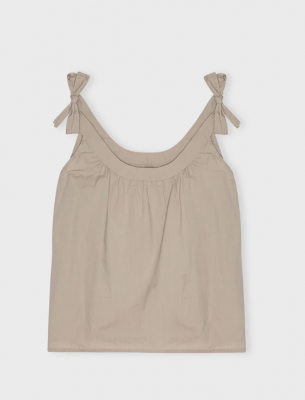 Laura Tie Top - Sand