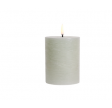 Pillar Candle, 7,8 x 10,1cm, Dusty Green