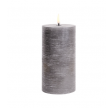 Pillar Candle, 7,8 x 20,3cm, Grey