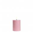 Pillar Candle, 7,8 x 10,1cm, Dusty Rose