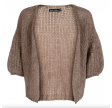 BCCASEY Puff Sleeve Cardigan - Taupe