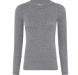 Lucca cashmere top - Medium grey melange