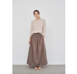 Laura Skirt Long - Brown